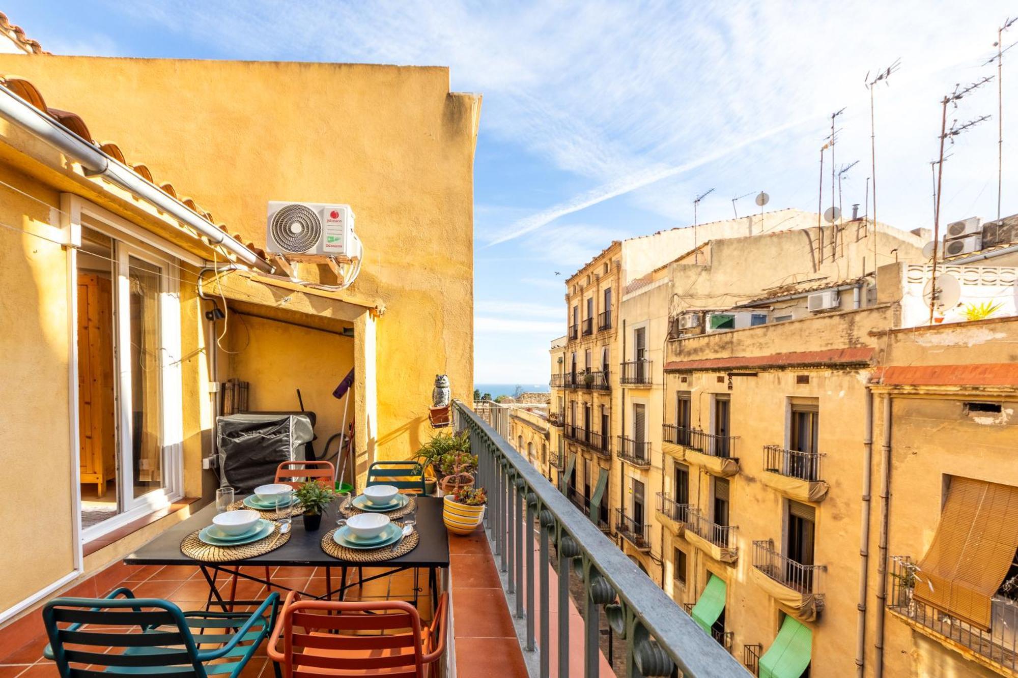 Grooovy Duplex Amb Terrassa Apartment Tarragona Exterior photo